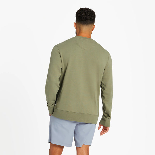 Life Is Good Men's LIG Great Outdoors Landscape Simply True Fleece Crew