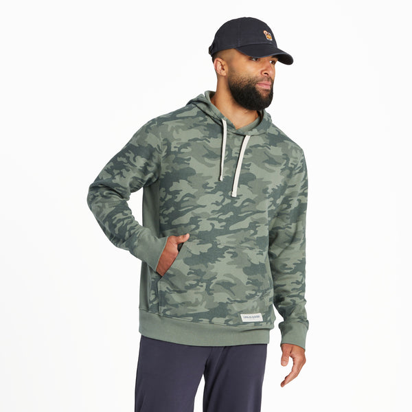Life Is Good Men's LIG Retro Simply True Fleece Hoodie
