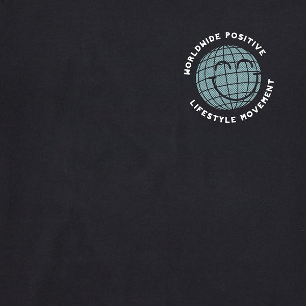 Life Is Good Men's LIG X S.W.Smiley Starts With A Smile Short Sleeve Crusher Tee