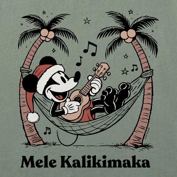 Life Is Good Men's Mele Kalikimaka Willie Short Sleeve Crusher Tee