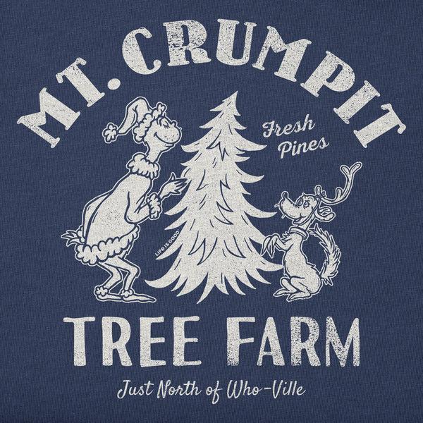 Life Is Good Men's Mt. Crumpit Tree Farm Long Sleeve Crusher Tee