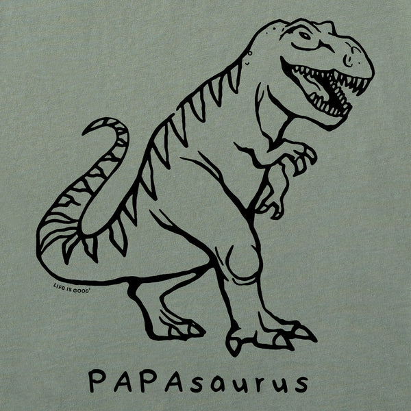 Life Is Good Men's Papasaurus Short Sleeve Crusher Tee