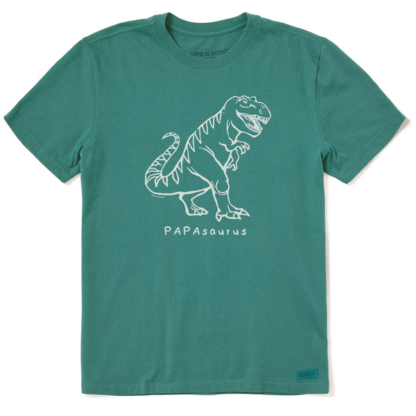 Life Is Good Men's Papasaurus Short Sleeve Crusher Tee