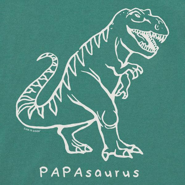 Life Is Good Men's Papasaurus Short Sleeve Crusher Tee