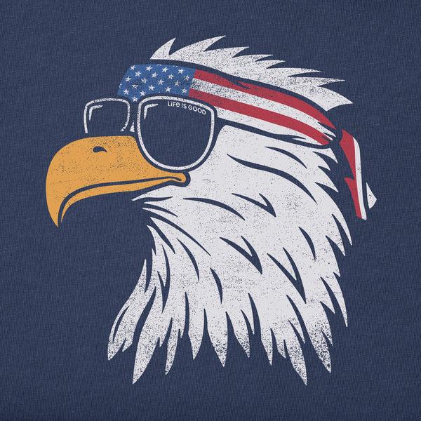 Life Is Good Men's Patriotic Eagle Crusher-LITE Tank