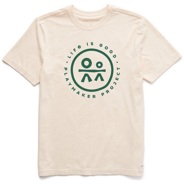 Life Is Good Men's Playmaker Project Giving Short Sleeve Crusher Tee