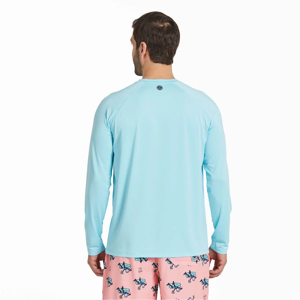 Life Is Good Men's Pool Party Long Sleeve Rashguard