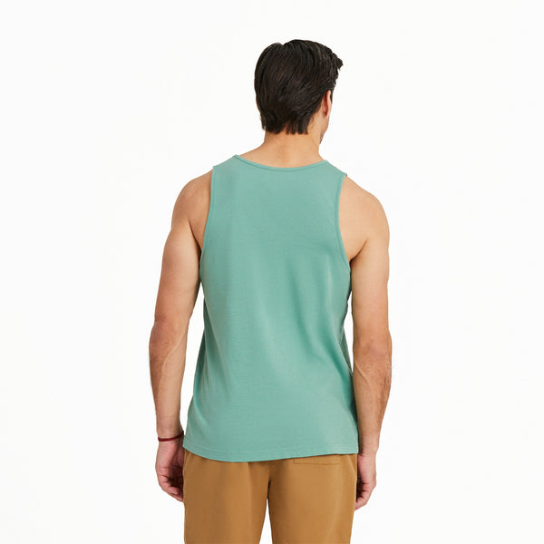 Life Is Good Men's Positive Lifestyle Tuna Fish Crusher-LITE Tank