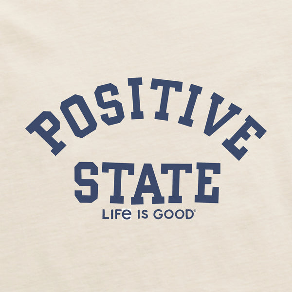 Life Is Good Men's Positive State Retro Simply True Fleece Hoodie