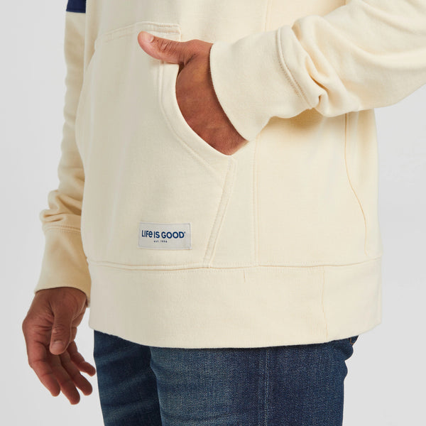 Life Is Good Men's Positive State Retro Simply True Fleece Hoodie