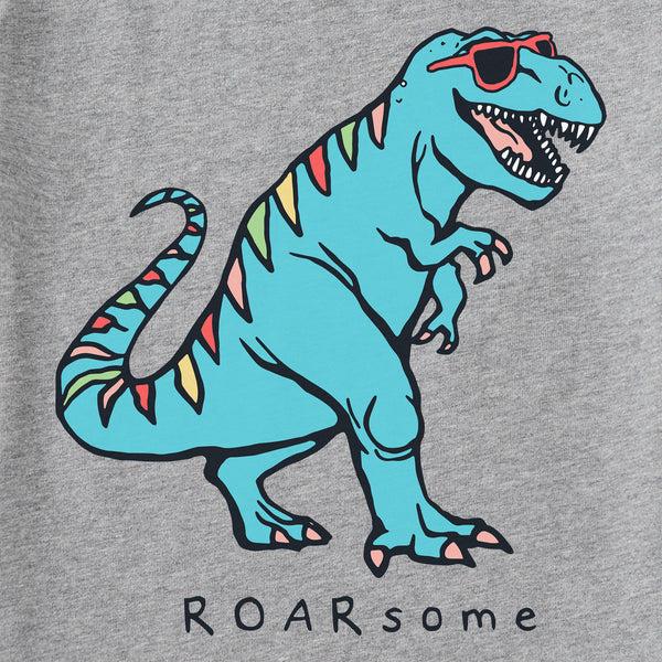 Life Is Good Men's Rad Roarsome Dino Short Sleeve Tee