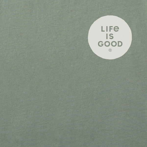 Life Is Good Men's Raven On A Fence Short Sleeve Crusher Tee