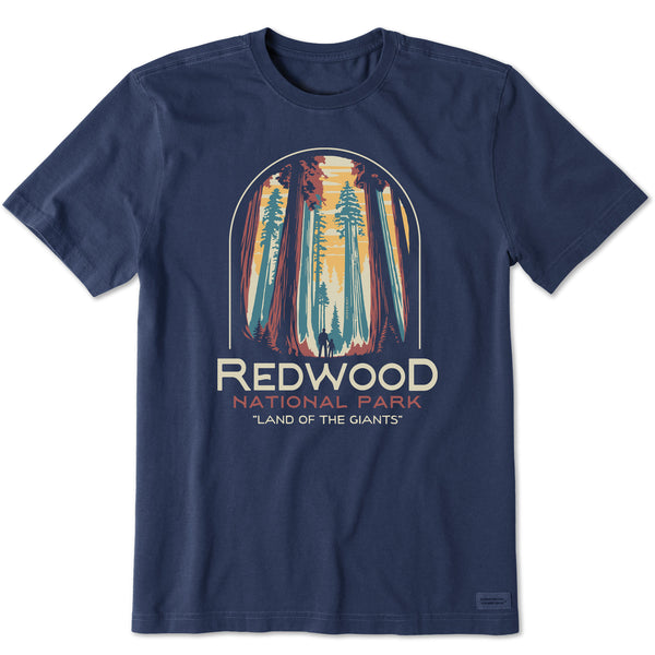 life is good Men's Redwood National Park Short Sleeve Tee