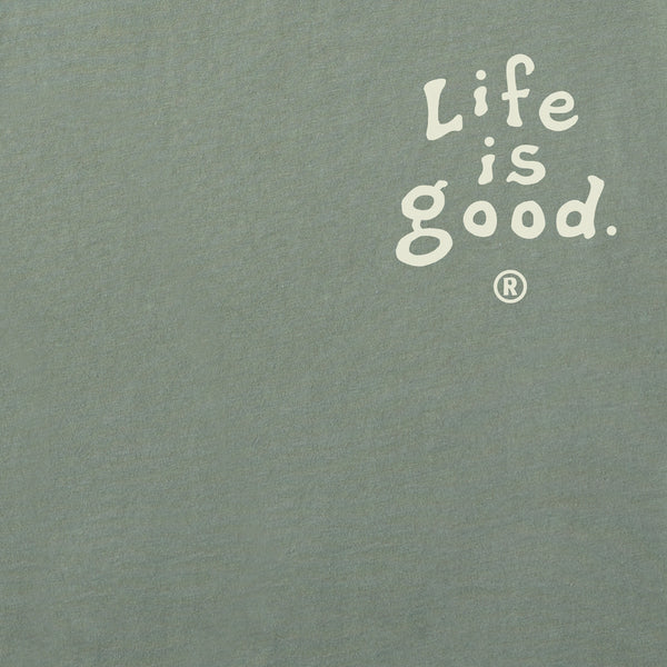 Life Is Good Men's Retro Chillin' U0026 Grillin' Short Sleeve Tee