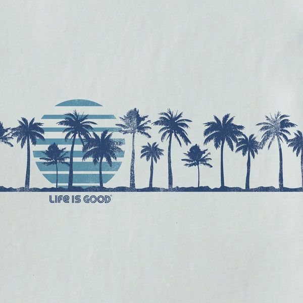 Life Is Good Men's Retro Sun Palm Landscape Crusher-LITE Tank