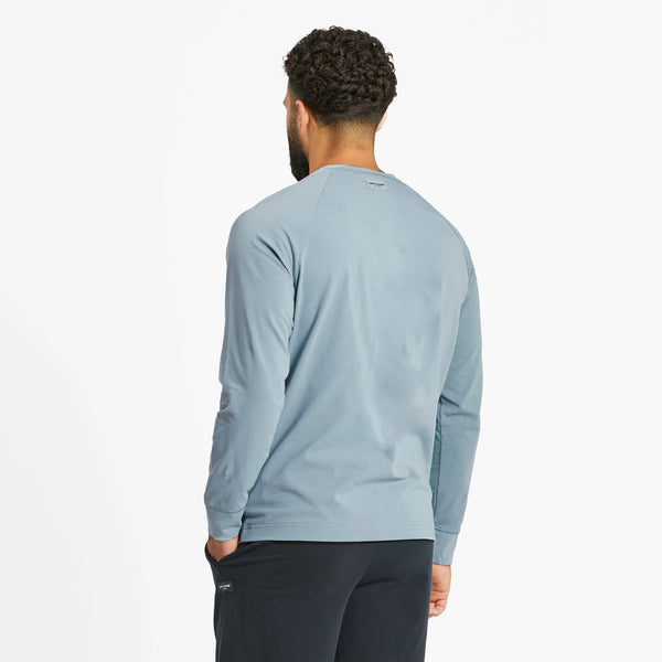 Life Is Good Men's Retro Wave Stripe Crusher-FLEX Crew