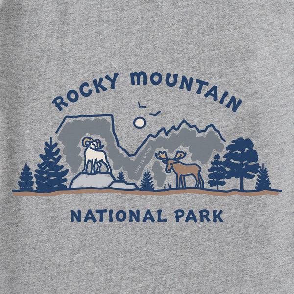 Life Is Good Men's Rocky Mountain Vista Short Sleeve Tee