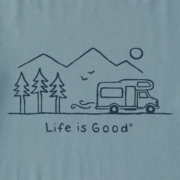 Life Is Good Men's RV Vista Short Sleeve Crusher Tee