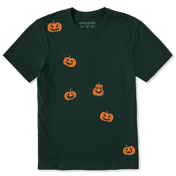 life is good Men's Scattered Jacks Short Sleeve Crusher Tee