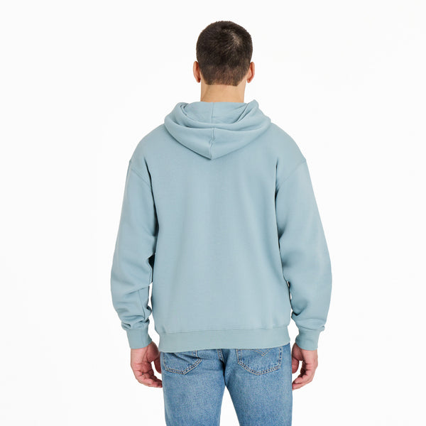 Life Is Good Men's Simple Dog Good Vibes Fleece Hoodie