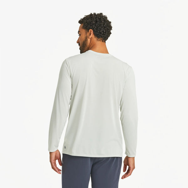 Life Is Good Men's Simple Fish Long Sleeve Sun Crusher Tee