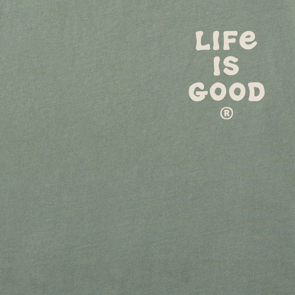 Life Is Good Men's Smoky Mountains Vista Short Sleeve Tee