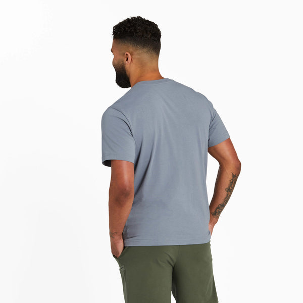 Life Is Good Men's Solid Short Sleeve Crusher-LITE Henley