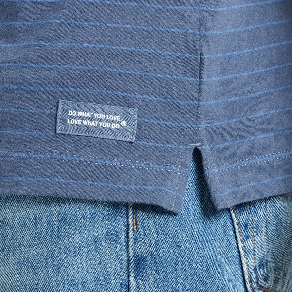 Life Is Good Men's Solid Short Sleeve Striped Crusher-LITE Polo