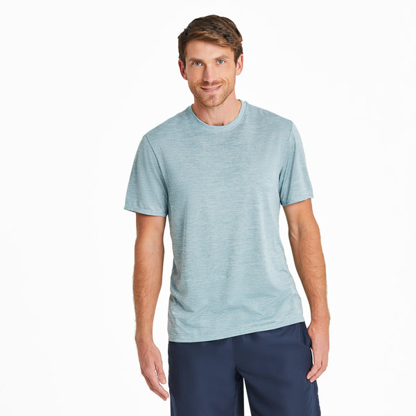 Life Is Good Men's Solid Short Sleeve Sun Crusher Tee