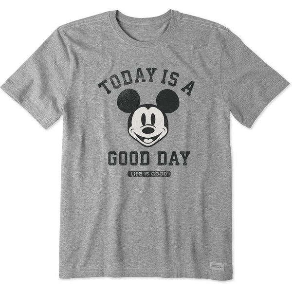 Life Is Good Men's Steamboat Willie Good Day Short Sleeve Tee