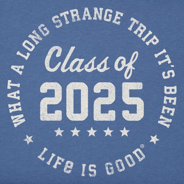 Life Is Good Men's Strange Trip Class Of 25 Short Sleeve Crusher Tee