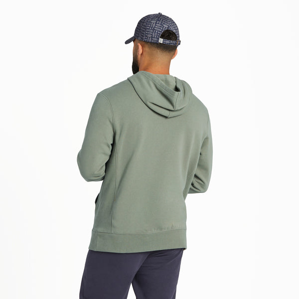 Life Is Good Men's Sun Ocean Icon Simply True Fleece Hoodie