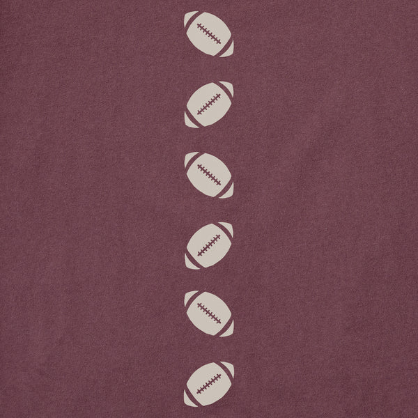 Life Is Good Men's 'Tis The Season Football Long Sleeve Crusher Tee