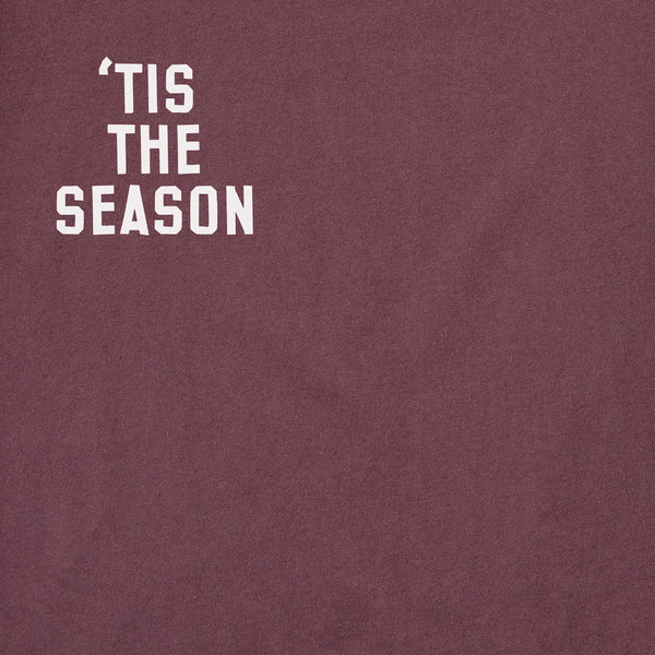 Life Is Good Men's Tis The Season Football Medley Short Sleeve Crusher Tee
