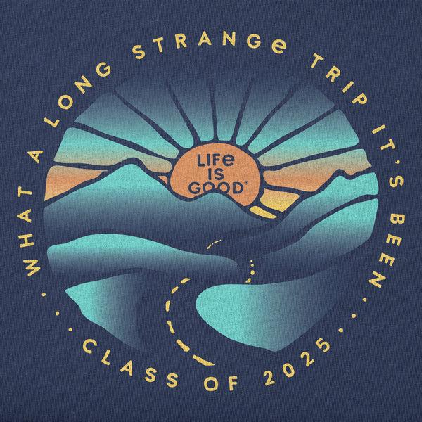 Life Is Good Men's Trippy Trip Class Of 25 Short Sleeve Crusher Tee