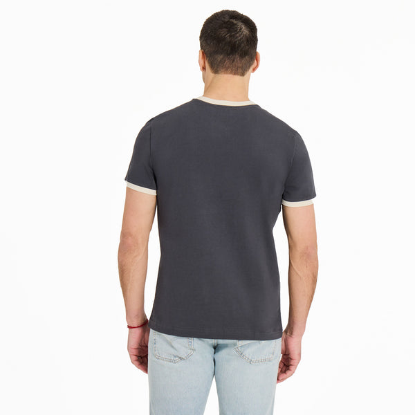 Life Is Good Men's Van Life Is Good Classic Crusher Ringer Tee