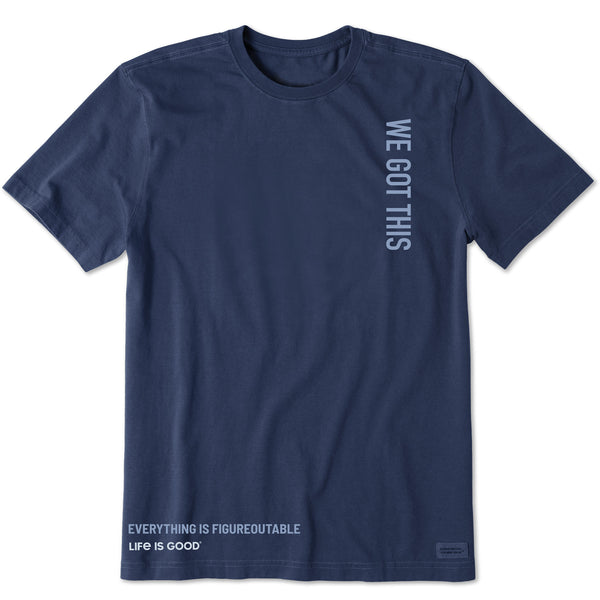 life is good Men's We Got This Stack Short Sleeve Crusher Tee