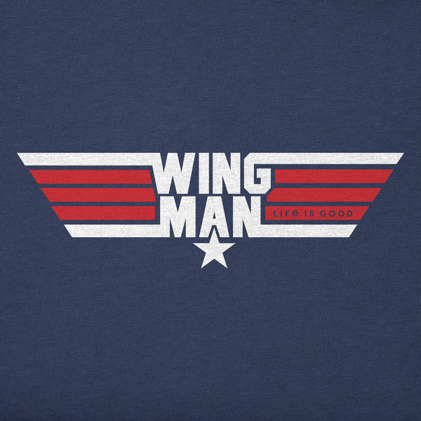 Life Is Good Men's Wing Man Short Sleeve Crusher-LITE Slim Fit Tee