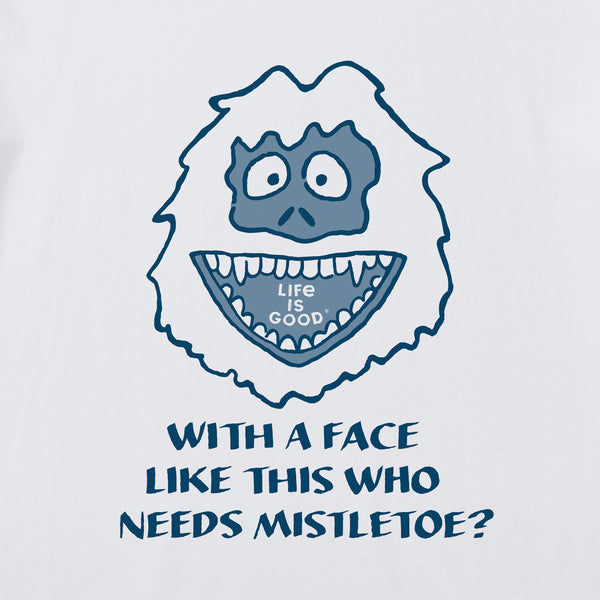 Life Is Good Men's With A Face Like This Yeti Simply True Crew