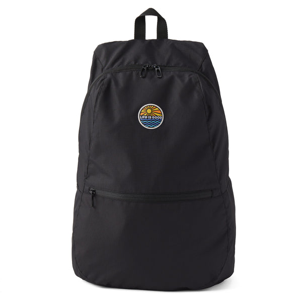 life is good Sunset LIG Coin Life is Good Packable Bag