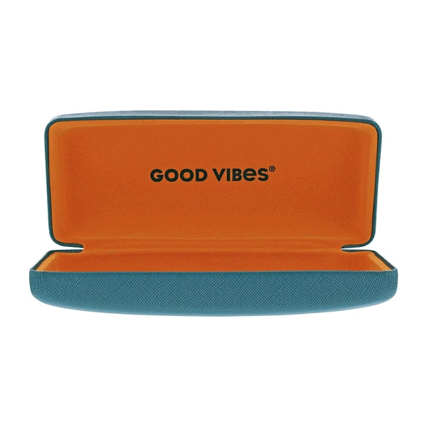 Life Is Good Take It Easy Rainbow Waves Sunglass Case