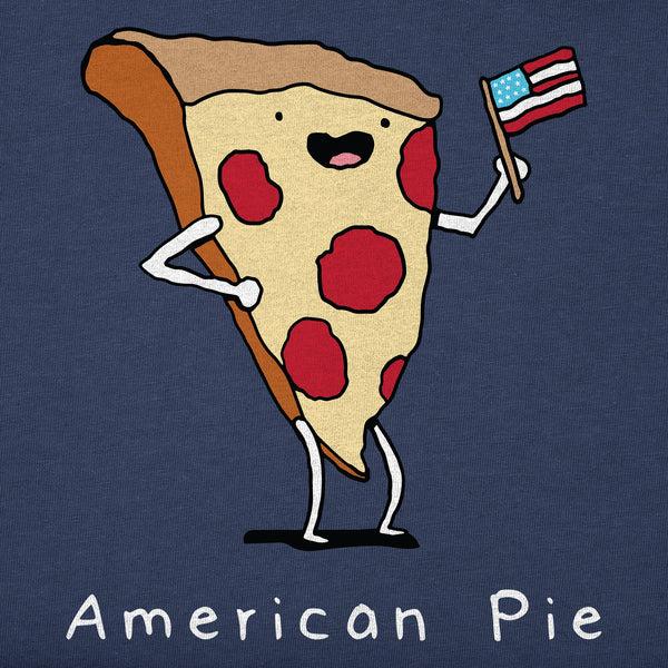 Life Is Good Toddler American Pizza Pie Short Sleeve Crusher Tee