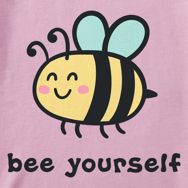 Life Is Good Toddler Bee Yourself Short Sleeve Crusher Tee