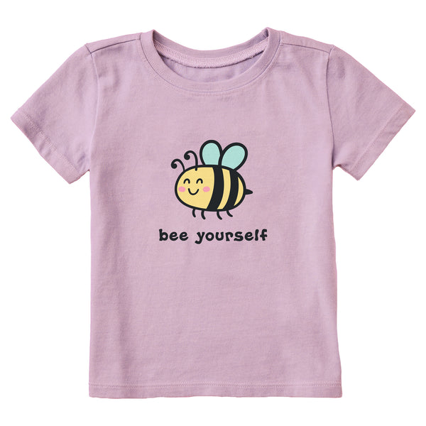 life is good Toddler Bee Yourself Short Sleeve Crusher Tee