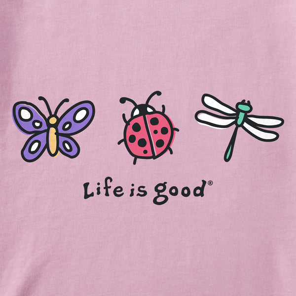 Life Is Good Toddler Bug Friends Short Sleeve Crusher Tee
