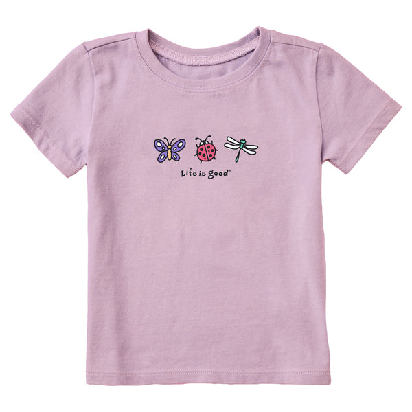 life is good Toddler Bug Friends Short Sleeve Crusher Tee