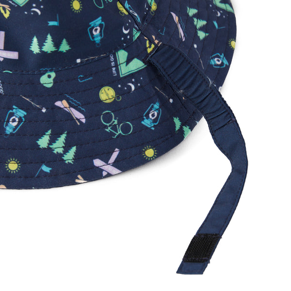 Life Is Good Toddler Camp LIG Pattern Made In The Shade Bucket Hat