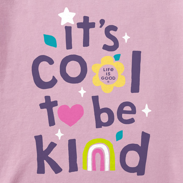 Life Is Good Toddler Cool To Be Kind Short Sleeve Crusher Tee