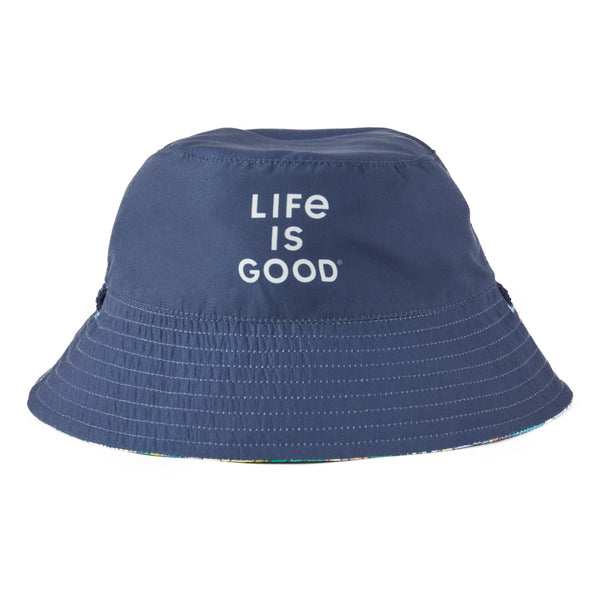 Life Is Good Toddler Dinosaur Friends Pattern Made In The Shade Bucket Hat