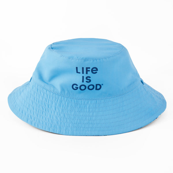 Life Is Good Toddler Flying Bugs Pattern Made In The Shade Bucket Hat